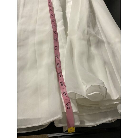 JJ'S HOUSE Bridesmaid Dress Floor-Length Chiffon Front Slit NWT size US 12 - Picture 12 of 13